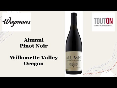 Alumni Pinot Noir, Willamette Valley Presentation