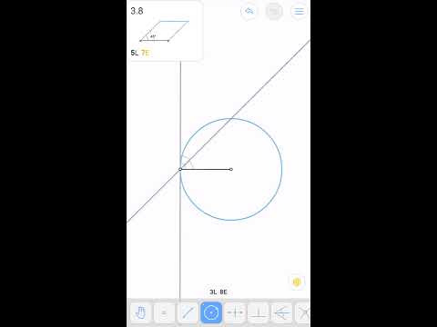 Euclidea 3.8 gama 8 all star solution walkthrough