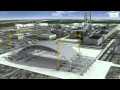 Строительство второго саркофага Чернобыль 