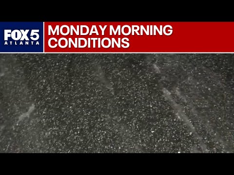 First look at Monday morning conditions after winter storm | FOX 5 News
