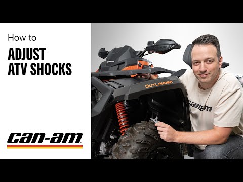 How to adjust the shocks on your ATV | Can-Am