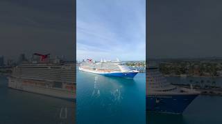 Carnival Celebration Bringing The Sailaway Party to Miami 🛳️🪩 #cruiseship #carnivalcruise