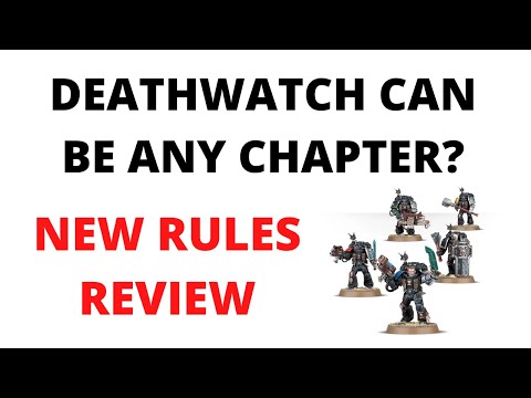 So Deathwatch can be ANY Chapter Each Turn? Fun New Kill Team Strike Force from Warzone Octarius