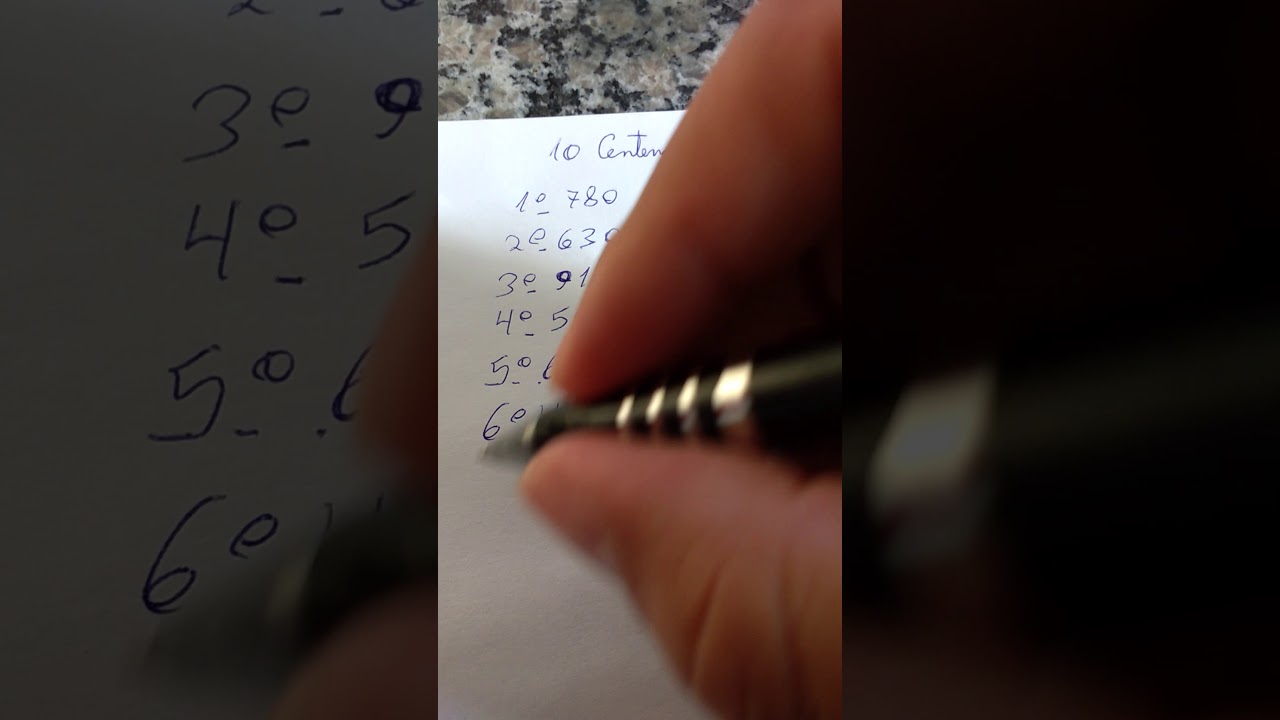 As 10 centenas mais viciadas do jogo do bicho