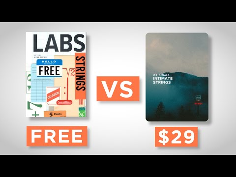 Spitfire Audio LABS Strings VS Originals Intimate Strings (Sample Libraries Comparison)