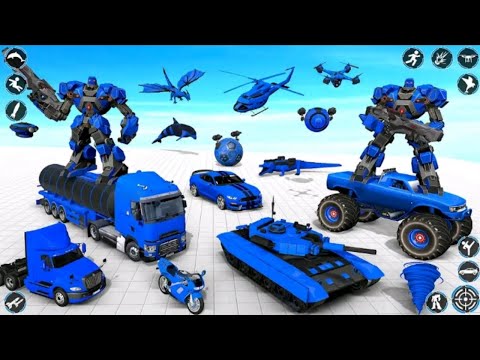 Android Dolphin Transformer Robot Game