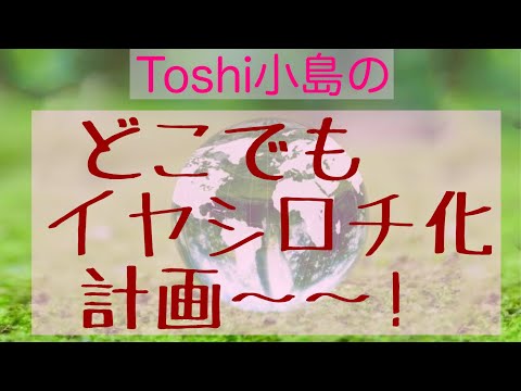 哲学科 Toshi小島のどこでもイヤシロチ化計画！その１