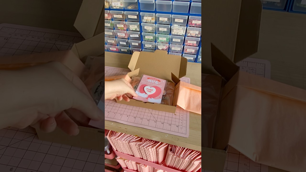 Pack an order with me #asmr #packingorders