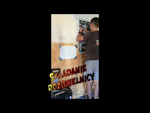 Składanie rozdzielnicy - TRIGET