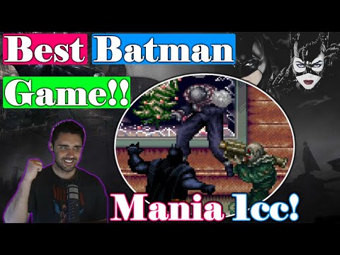 The BEST Batman Game! Batman Returns SNES Mania 1cc with Commentary | Beat 'em Up Month!
