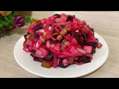 Винегрет салаты, қазақша рецепт.