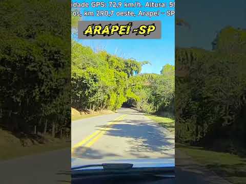 Passando por Arapeí-SP