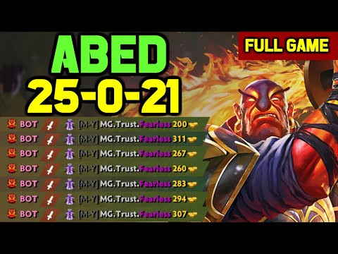 THIS IS WHY Abed is 11k MMR - INSANE Ember spirit 51k DAMAGE 25 Kills