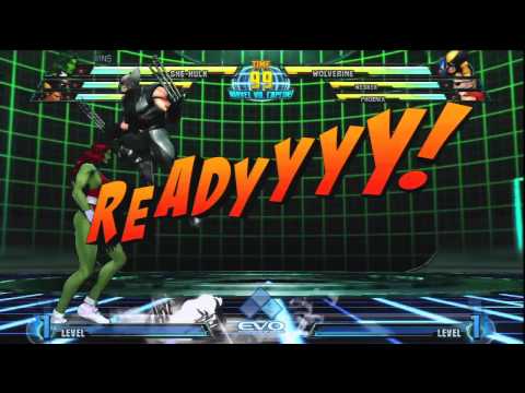 MVC3: EG Justin Wong vs Noel Brown - Losers Bracket EVO2K11