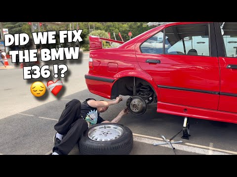 Did We Get The BMW E36 328i Running Again!?? 😔❤️‍🩹 /// *STRESSFUL 🤕* Ep. 13