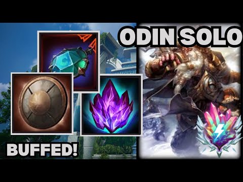 ODIN IS NOW THE BEST SOLO IN SMITE 2!! Odin Deity Solo Smite 2 Gameplay