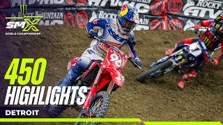 Supercross Round #11 450SX Highlights | Detroit, Michigan | March 28, 2026