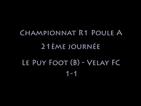 R1: Le Puy Foot (b) 1 - 1 Velay Foot