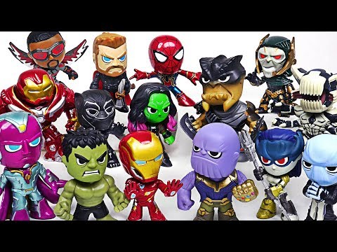 Thanos, villains appeared! Funko Marvel Infinity War Avengers Hulk, Iron Man! Go! - DuDuPopTOY
