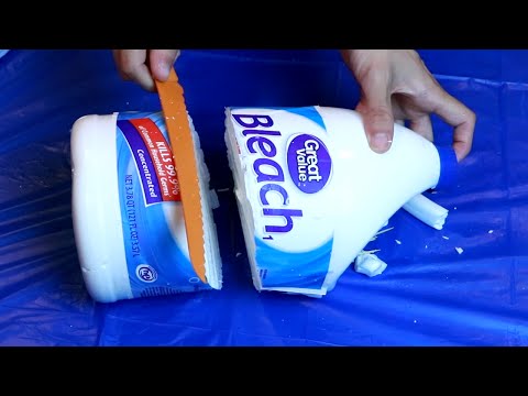 How to Make HUGE Gummy BLEACH Bottle Shape Jelly Dessert Easy DIY Gummy Soda Jello!