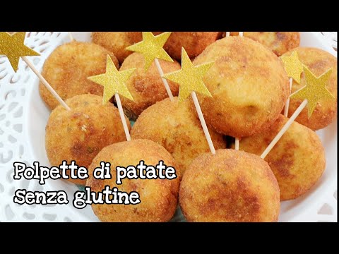 POLPETTE DI PATATE SENZA GLUTINE..DELIZIOSE!!! | gluten free DELICIOUS POTATO BALLS