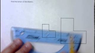 Construct Center of Dilation