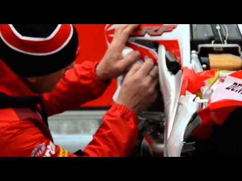 Behind the scenes of the Honda World Motocross Team