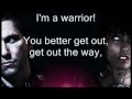 Warrior - J.O.B ft. Anjulie (LYRICS) with MadV ...