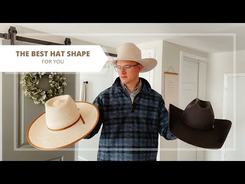 The Best Cowboy Hat Shape FOR YOU