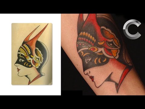 100 Years of Beauty: Americana Tattoo | Research Behind the Looks | Cut