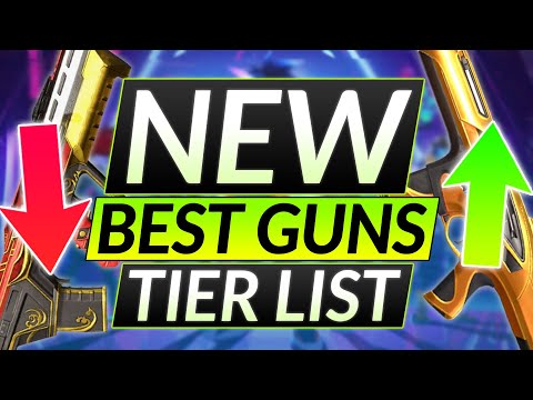 NEW UPDATED WEAPONS - Ranked BEST to WORST - Guns Tier List - Valorant Guide