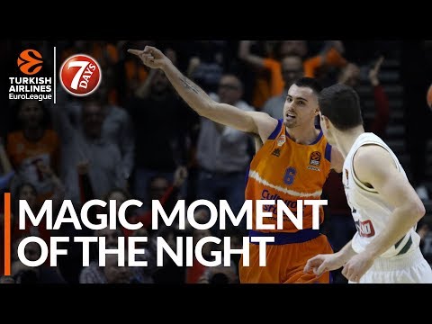 7DAYS Magic Moment of the Night: Alberto Abalde, Valencia Basket