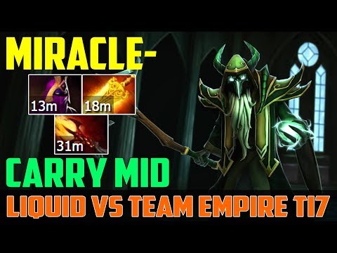 Miracle- Necrophos - Best Mid Player with Radiance + Dagon 5 - Liquid vs Empire Ti7 | Dota 2