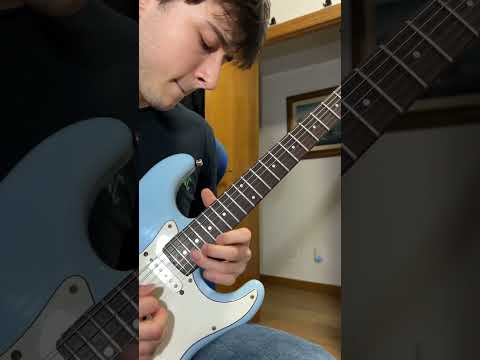 Europe - Superstitious (Solo Cover) 🎸🔥 #rock #europe #superstitious #rockstar #guitarsolo