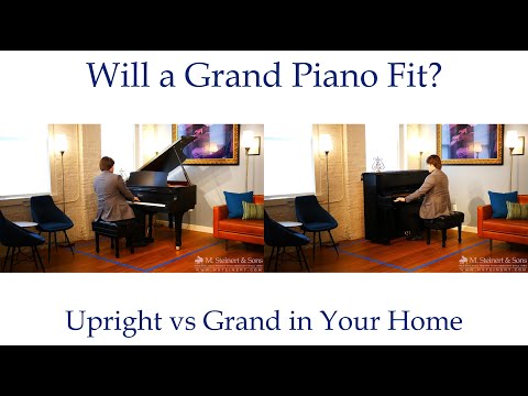 Piano Bits: Will a Grand Piano Fit? Upright vs Grand in Your Home - M. Steinert & Sons