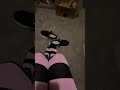 Saw Someone Else Do This Why Not Socks Feet Thighhighs
