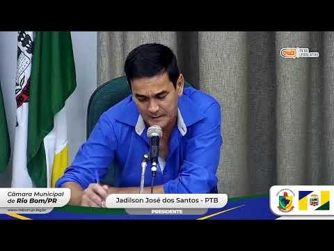 Transmissão da 7ª sessão ordinária da Câmara Municipal de Rio Bom-PR - 25/03/2024