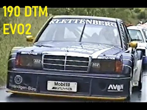 Norbert Brenner  AMG MERCEDES 190 2,5 EVO2 DTM Hillclimb 4 BANGER SOUND @Trierer Bergrennen 1997