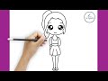 Comment Dessiner Une Petite Fille étape Par étape Guide Facile Pour Les Débutants