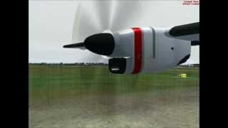 preview picture of video 'FSX Virgin Australia ATR 72-500 Takeoff Brisbane'
