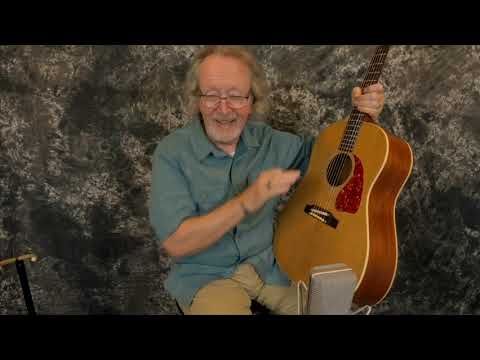 Video Demo Vintage 1965 Gibson J50 Dreadnought New Strings Pro Setup Hard Shell Case image 23