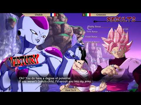 FRANCE VS ITALY! Chakib vs Cremisis FT5 - WANTED DBFZ ep33