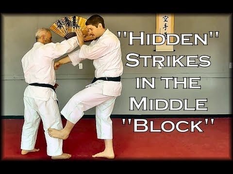 Waza Wednesday 5/16/18 - "Hidden" Strikes in Chudan-Uke (Middle "Block")