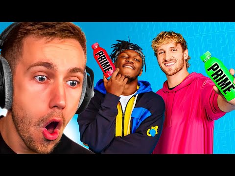 Miniminter Reacts To Logan Paul "I Started A Drink Company With KSI"