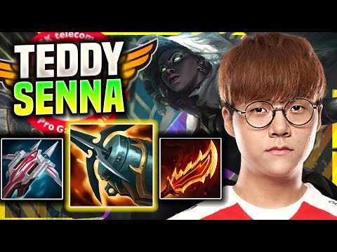 TEDDY IS SO GOOD WITH SENNA! - T1 Teddy Plays Senna Support vs Gragas! | Season 11