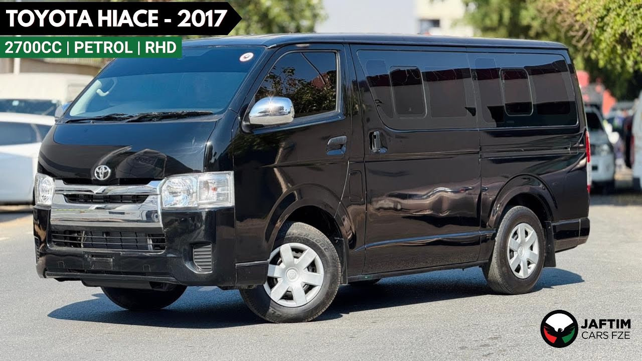 Toyota Hiace 2017 | 2.7L PETROL | AUTOMATIC TRANSMISSION | RIGHT-HAND-DRIVE | 10 SEATERS | DIGITAL REAR VIEW MIRR video