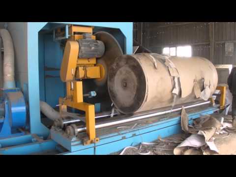 roll paper cutting machine Video