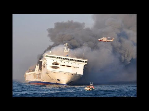 Greatest Compilation video of Ships Collison and Crashing Around the World