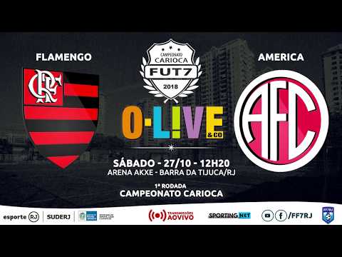 Gols FLAMENGO 5 X 3 AMERICA - 1ª Rodada - Campeonato Carioca