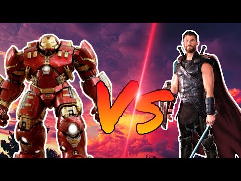Hulkbuster vs thor Ragnarok